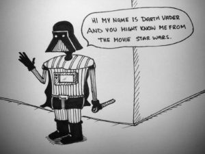 Darth Vader introduces himself