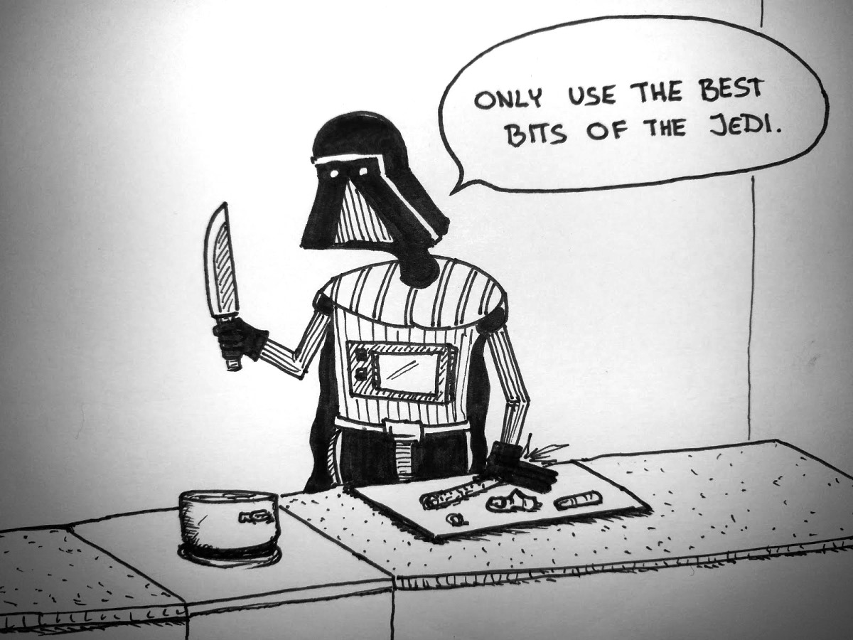 An Old Sith Cooking Tip cooking jedi