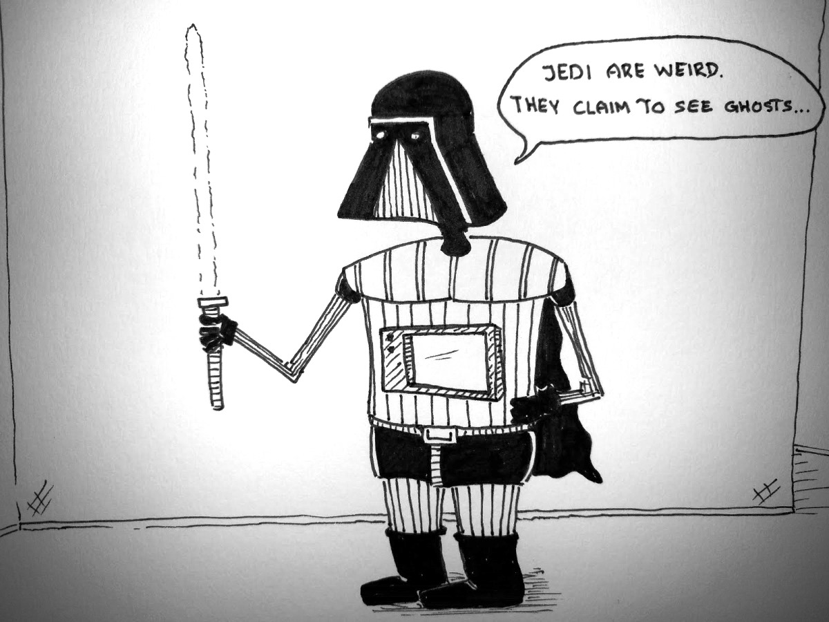 Vader think about being jedi