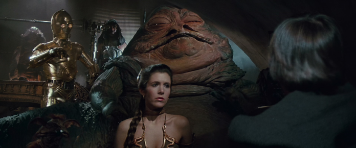 Leia Catptured By Jabba The Hutt